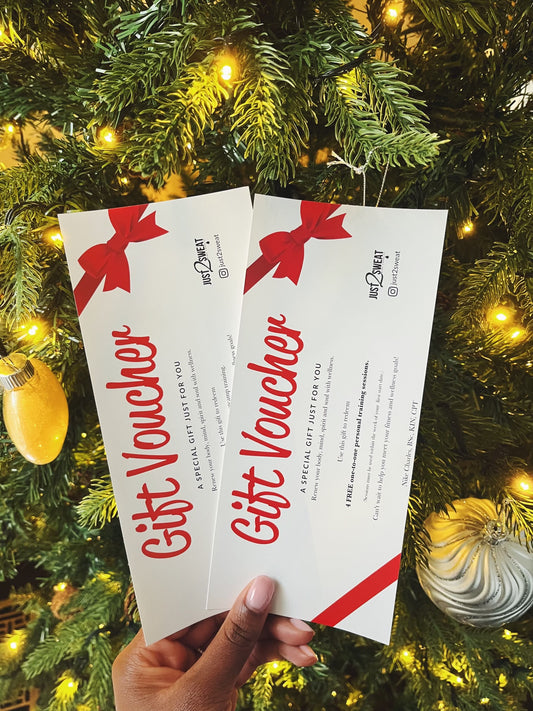 Just2Sweat Gift of Health – Digital Gift Card