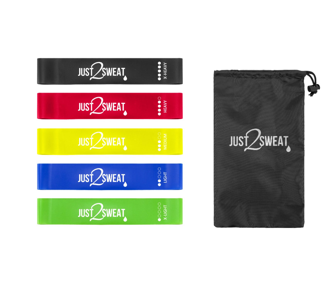 Just2Sweat Resistance Bands