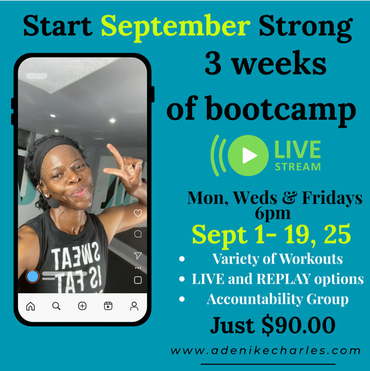 3 Weeks online bootcamp special